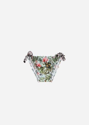 Calzedonia Bottom Nairobi Eco Kids' Swimsuits Green | CA 1160LH