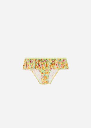 Calzedonia Bottom Siviglia Kids' Swimsuits Yellow | CA 1157HK