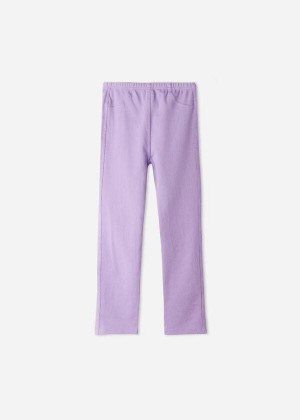 Calzedonia Denim jeggings Kids' Leggings Purple | CA 1060VD