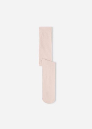 Calzedonia Eco Cotton Kids' Tight Pink | CA 1222EX