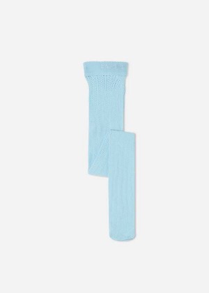 Calzedonia Fishnet Kids' Tight Blue | CA 1218NB