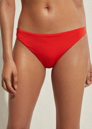 Calzedonia Indonesia Eco Women's Bikini Bottoms Red | CA 2723TV