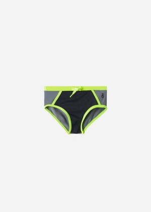 Calzedonia Malindi Kids' Swimsuits Black | CA 1039WY