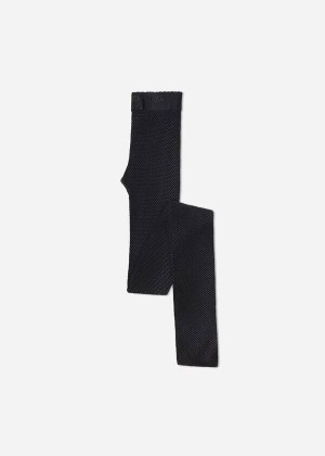 Calzedonia Micronet Kids' Tight Black | CA 1201IS