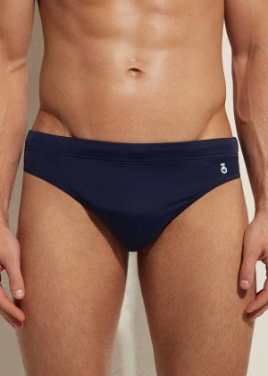 Calzedonia Rio Men's Swim Trunks Navy | CA 1241CE