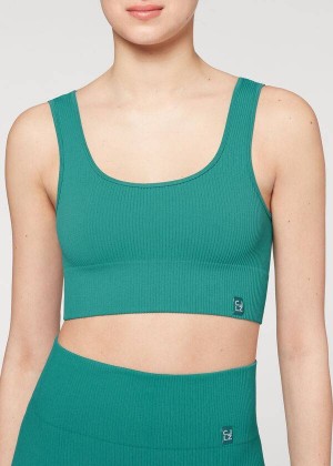 Calzedonia Seamless Ribbed Women's Cover Ups Turquoise | CA 2080EX