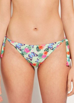 Calzedonia Side-Tie Malibu Women's Bikini Bottoms Multicolor | CA 2621JJ