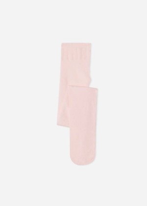 Calzedonia Soft Touch 50 Deniers Kids' Tight Pink | CA 1189CE