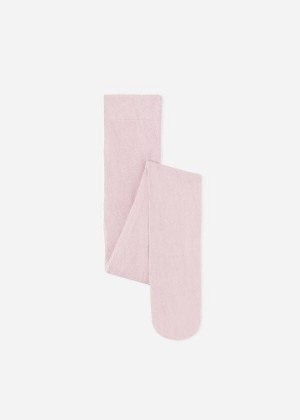 Calzedonia Super Opaque with Cashmere Kids' Tight Pink | CA 1185KI