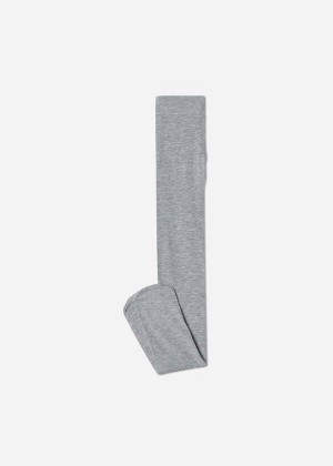 Calzedonia Super Opaque with Cashmere Kids' Tight Grey | CA 1179SO