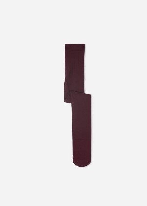 Calzedonia Thermal Kids' Tight Burgundy | CA 1175IS