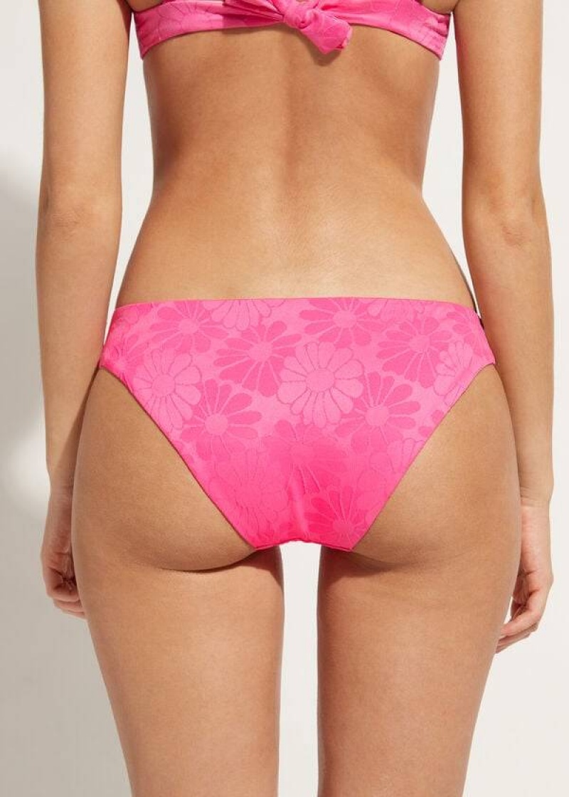 Calzedonia Antibes Women's Bikini Bottoms Pink | CA 2901XF