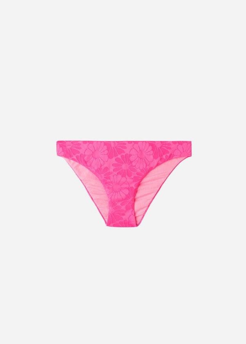 Calzedonia Antibes Women's Bikini Bottoms Pink | CA 2901XF