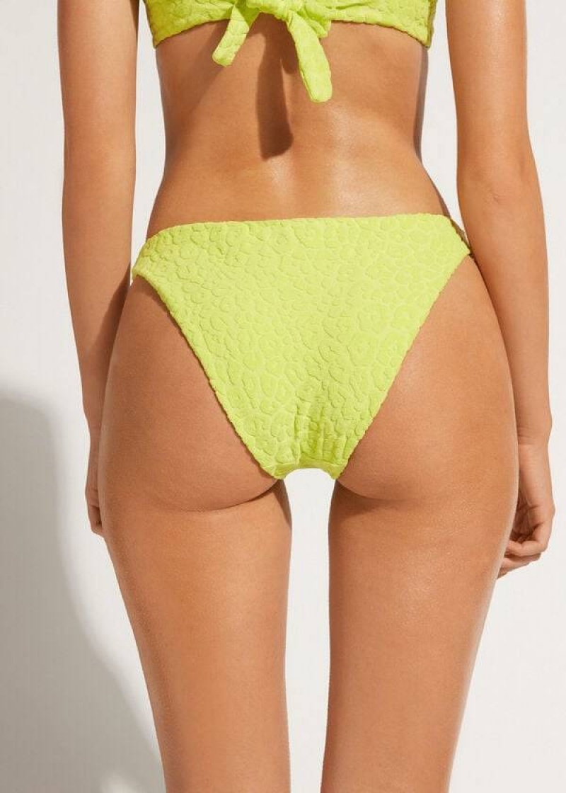 Calzedonia Bangkok Women's Bikini Bottoms Green | CA 2898BC