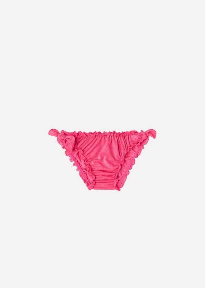 Calzedonia Bottom Formentera Kids\' Swimsuits Pink | CA 1168QZ