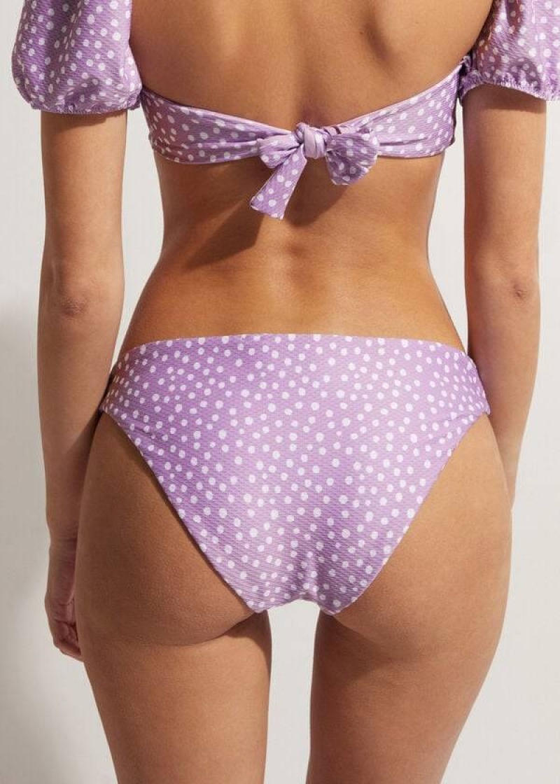 Calzedonia Cipro Women's Bikini Bottoms Purple | CA 2831ZG