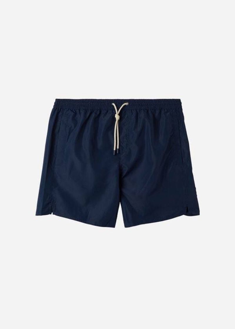 Calzedonia Formentera Eco Sport Men\'s Swim Trunks Navy | CA 1264LH