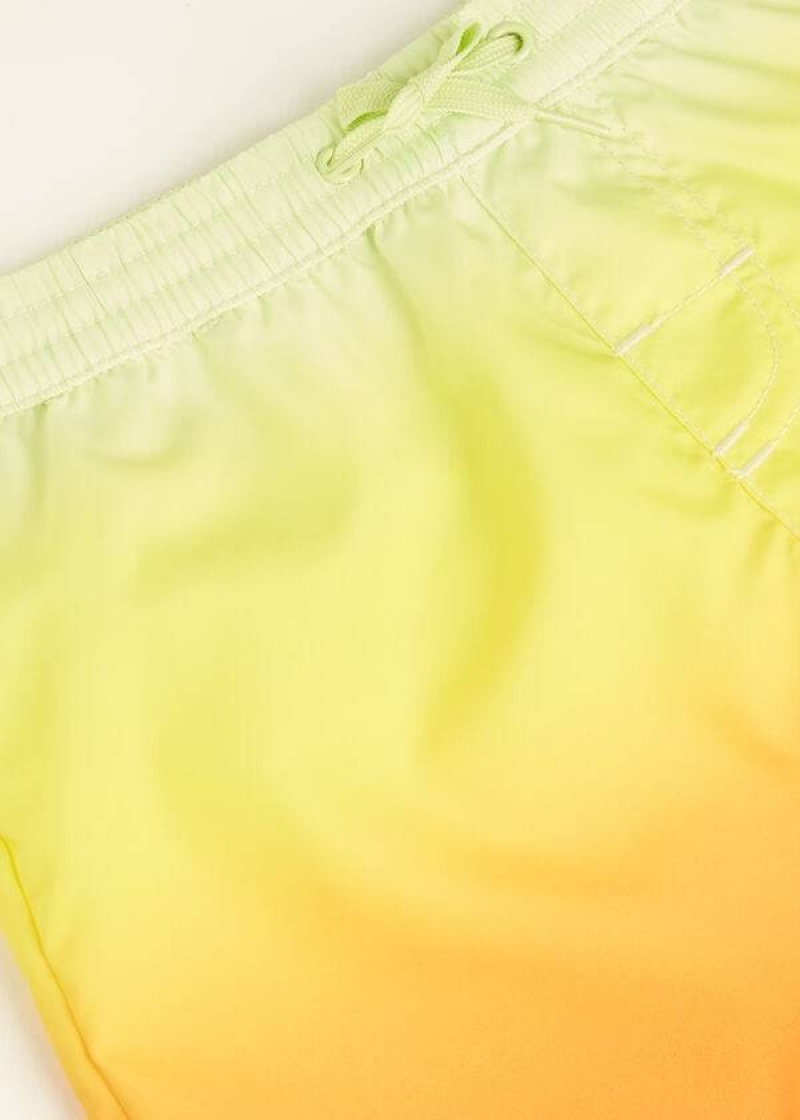 Calzedonia Formentera Kids' Swimsuits Yellow | CA 1042TV