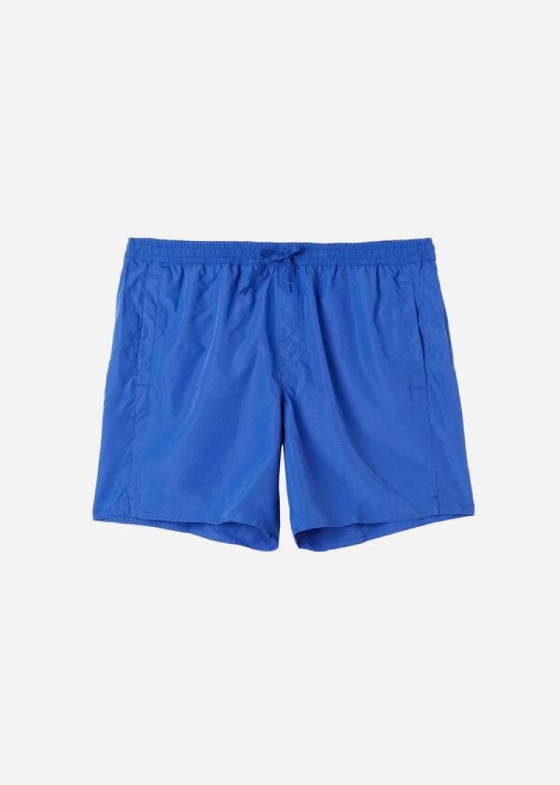 Calzedonia Formentera Men's Swim Trunks Blue | CA 1258DN