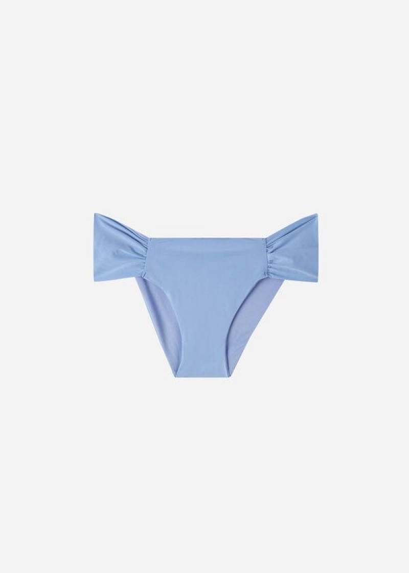 Calzedonia Indonesia Eco Women's Bikini Bottoms Blue | CA 2724RW