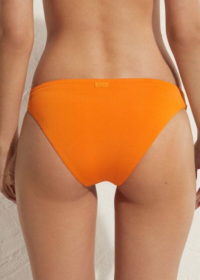 Calzedonia Indonesia Eco Women's Bikini Bottoms Orange | CA 2722YU