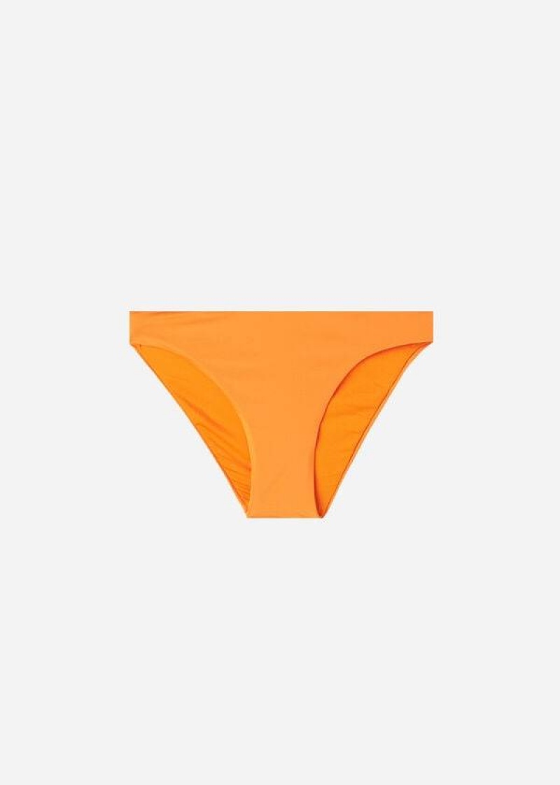 Calzedonia Indonesia Eco Women's Bikini Bottoms Orange | CA 2722YU