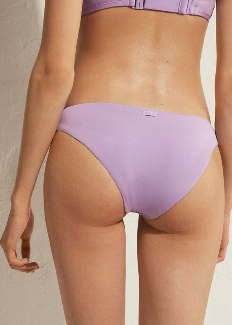 Calzedonia Indonesia Eco Women's Bikini Bottoms Purple | CA 2721UT