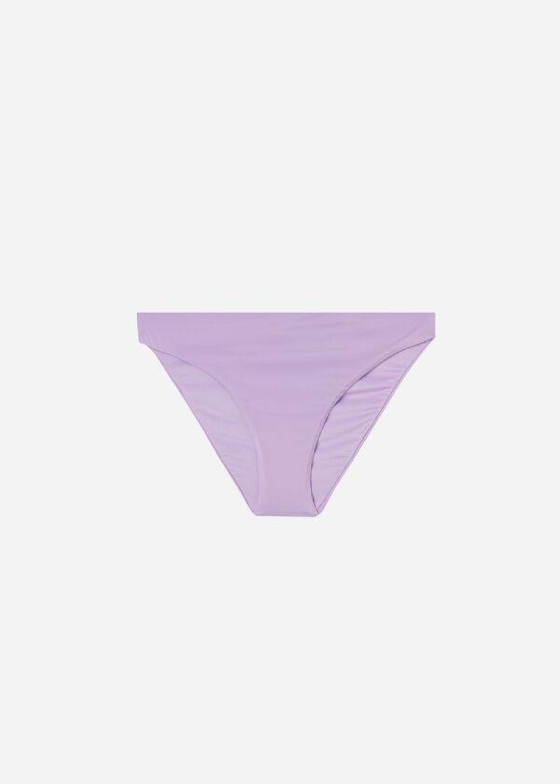 Calzedonia Indonesia Eco Women's Bikini Bottoms Purple | CA 2721UT