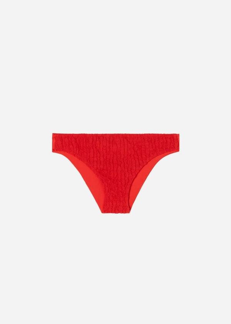 Calzedonia Marrakech Women's Bikini Bottoms Red | CA 2690LH