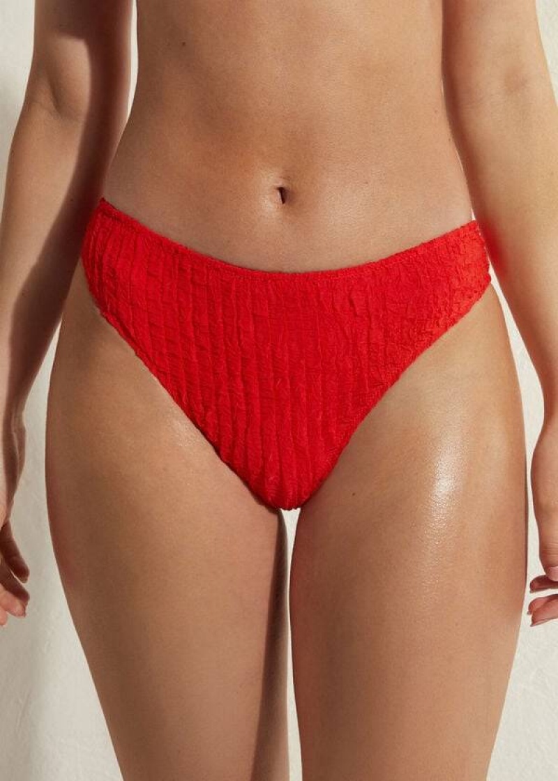 Calzedonia Marrakech Women\'s Bikini Bottoms Red | CA 2690LH