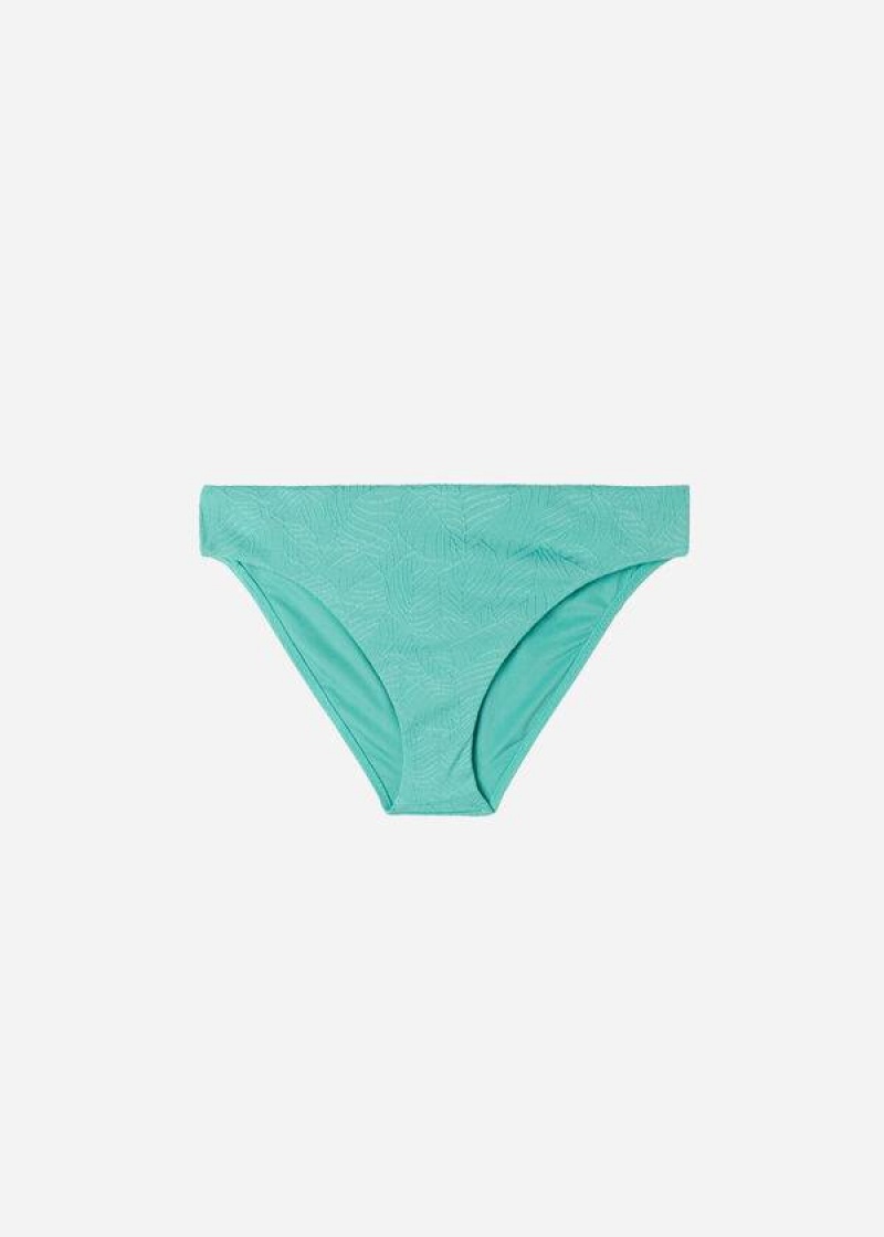 Calzedonia Marsiglia Women's Bikini Bottoms Turquoise | CA 2689ZG