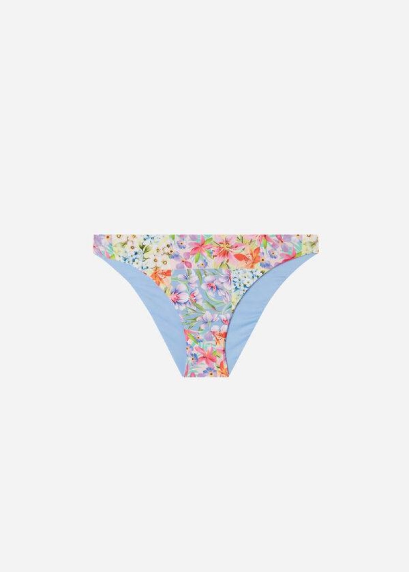 Calzedonia Minorca Eco Women's Bikini Bottoms Multicolor | CA 2687CE