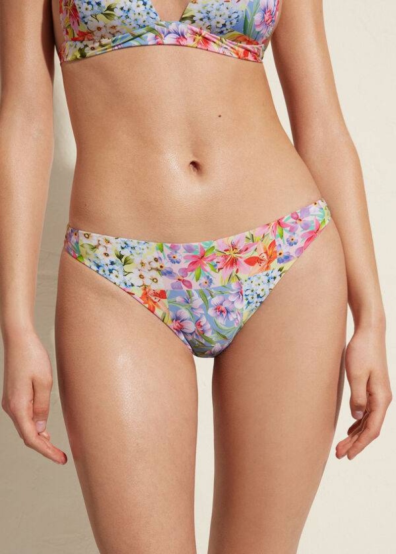 Calzedonia Minorca Eco Women\'s Bikini Bottoms Multicolor | CA 2687CE