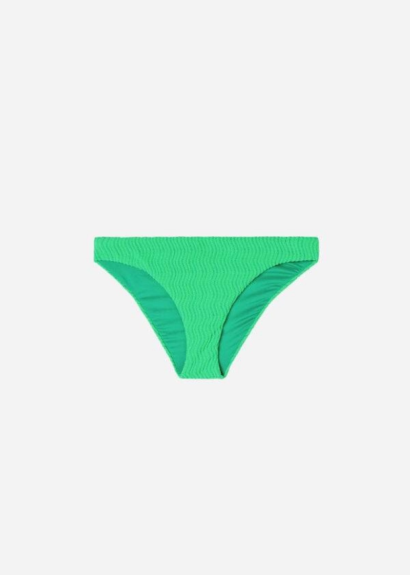 Calzedonia Mykonos Women's Bikini Bottoms Turquoise | CA 2686VD