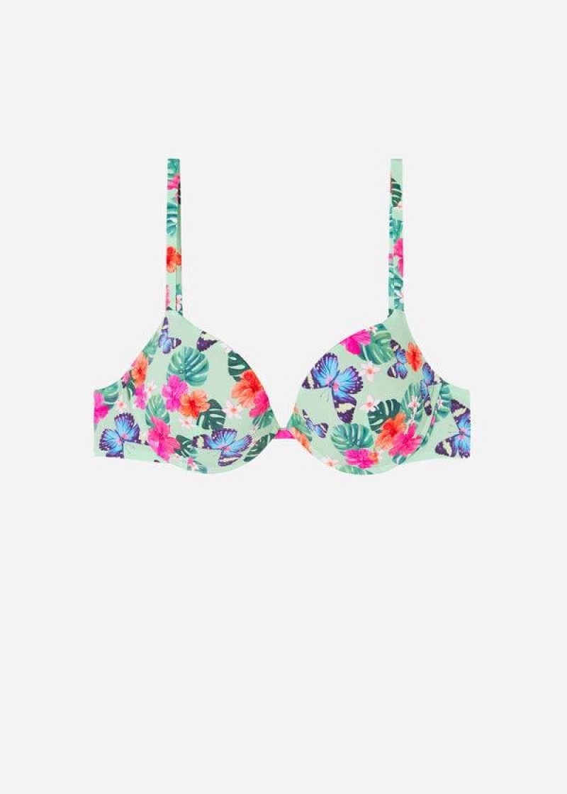 Calzedonia Padded Push-Up Malibu Women's Bikini Tops Multicolor | CA 2329VD