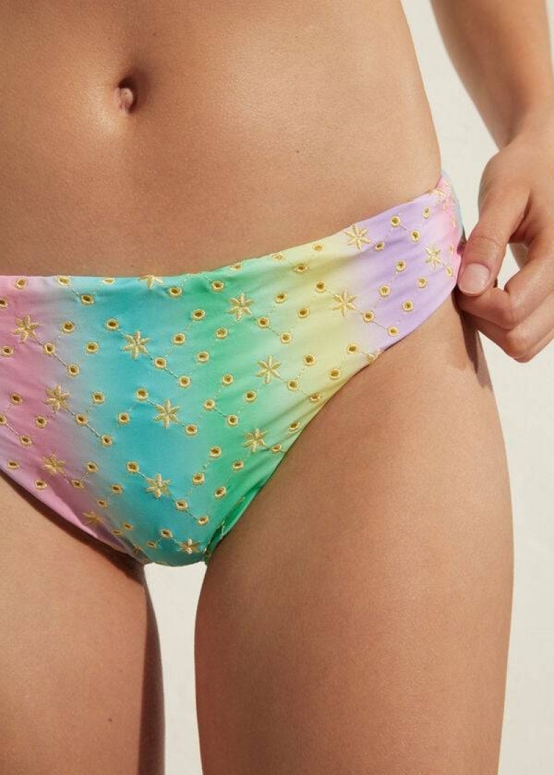 Calzedonia Panama Women's Bikini Bottoms Multicolor | CA 2682QZ