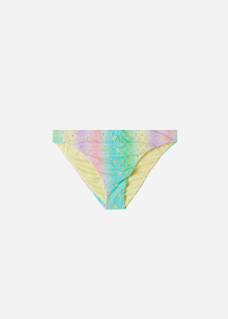 Calzedonia Panama Women's Bikini Bottoms Multicolor | CA 2682QZ