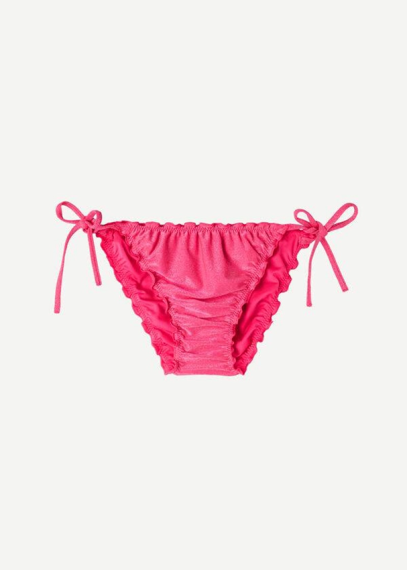 Calzedonia String Formentera Women's Bikini Bottoms Pink | CA 2596HK