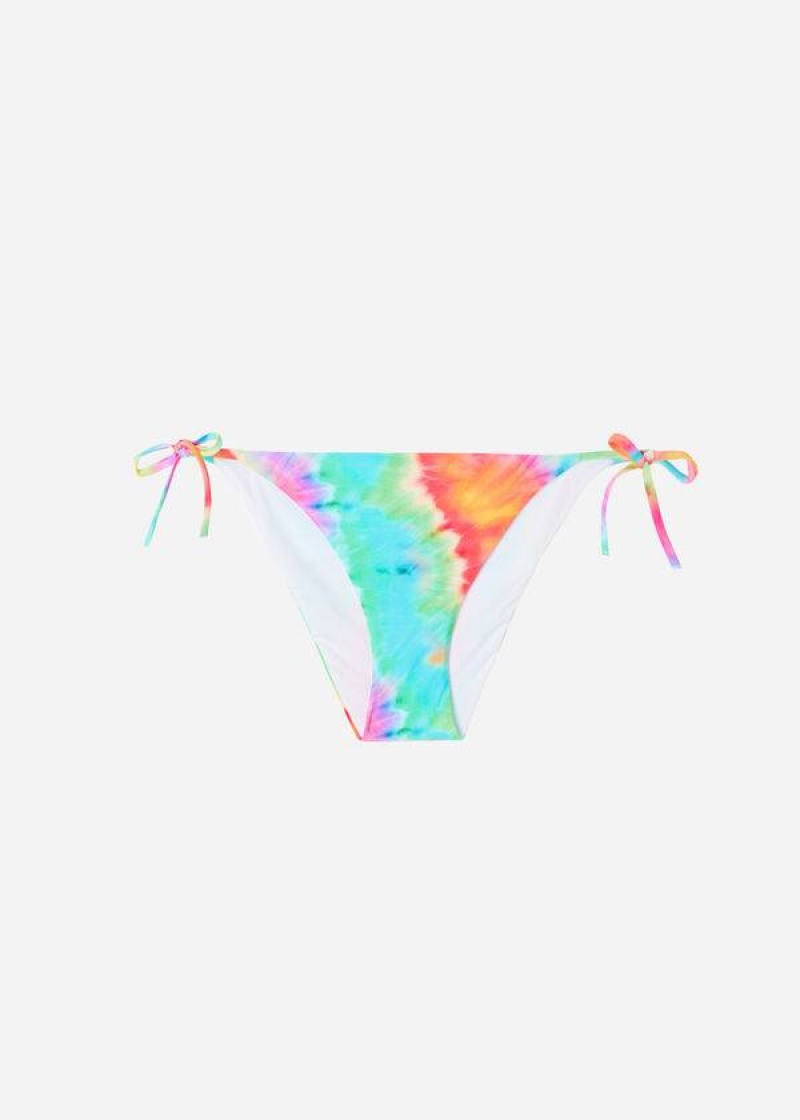 Calzedonia String Orlando Women's Bikini Bottoms Multicolor | CA 2578IS