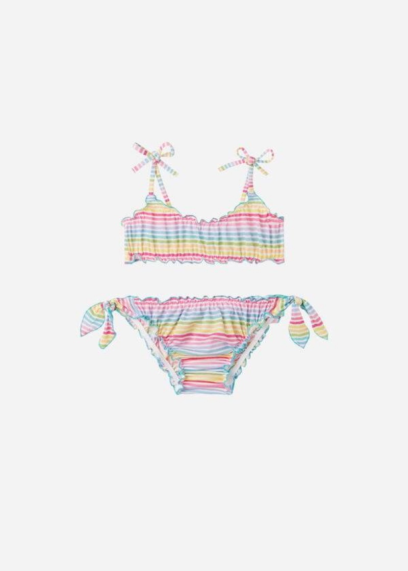 Calzedonia Two Piece Ariel Kids\' Swimsuits Multicolor | CA 1139BC