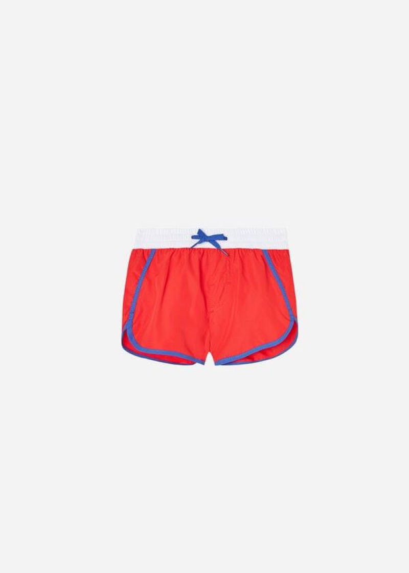 Calzedonia Venice Eco Kids' Swimsuits Red | CA 1032XF