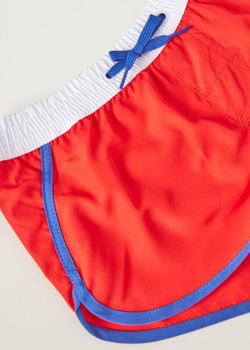 Calzedonia Venice Eco Kids' Swimsuits Red | CA 1032XF